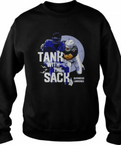 Demarcus Lawrence Dallas Cowboys tank with the sack shirt 4