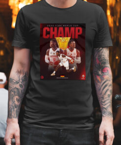 Dennis Schroder Germany 2023 Fiba World Cup Champ Shirt 1