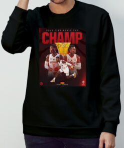 Dennis Schroder Germany 2023 Fiba World Cup Champ Shirt 3