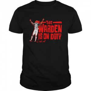 Denzel Ward Cleveland Browns warden’s on duty signature shirt