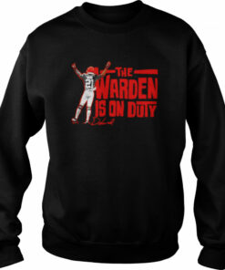 Denzel Ward Cleveland Browns warden's on duty signature shirt 4
