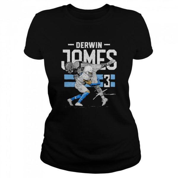 Derwin James Los Angeles C Tackle signature shirt