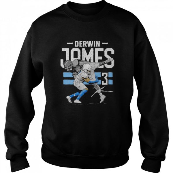 Derwin James Los Angeles C Tackle signature shirt