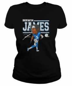 Derwin James Los Angeles Chargers cartoon signature shirt 2