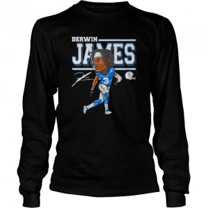 Derwin James Los Angeles Chargers cartoon signature shirt 3