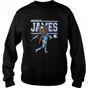 Derwin James Los Angeles Chargers cartoon signature shirt 4