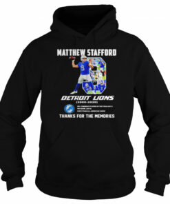 Detroit Lions Matthew Stafford 2009 2020 thanks for the memories shirt 5