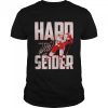 Detroit Red Wings Moritz Seider hard seider bold signature shirt