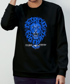 Detroit football the mane attraction shirt 3