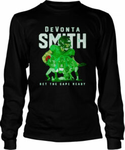 Devonta Smith Philadelphia Team get the cape ready shirt 3