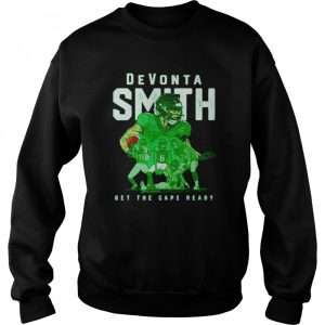 Devonta Smith Philadelphia Team get the cape ready shirt 4