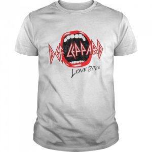 Distressed Love Bites Def Leppard T-Shirt