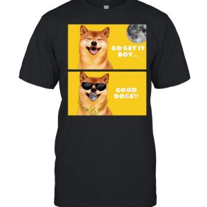 Dogecoin to the Moon Good Doge T-shirt