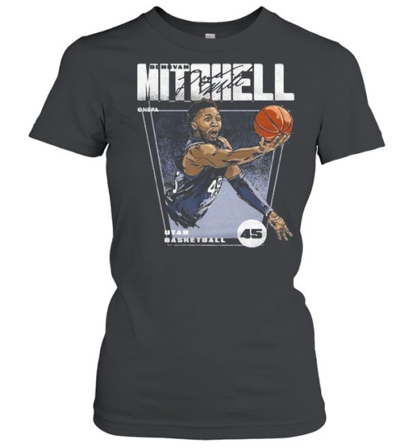 Dong Van Mitchell Utah Basketball shirt