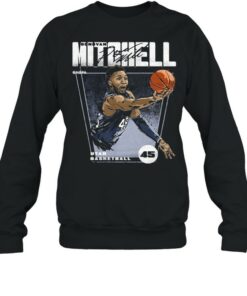 Dong Van Mitchell Utah Basketball shirt 4