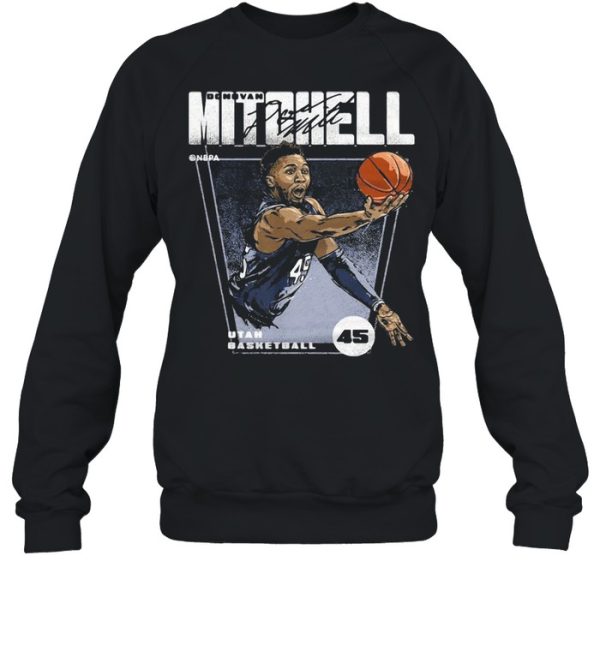 Dong Van Mitchell Utah Basketball shirt