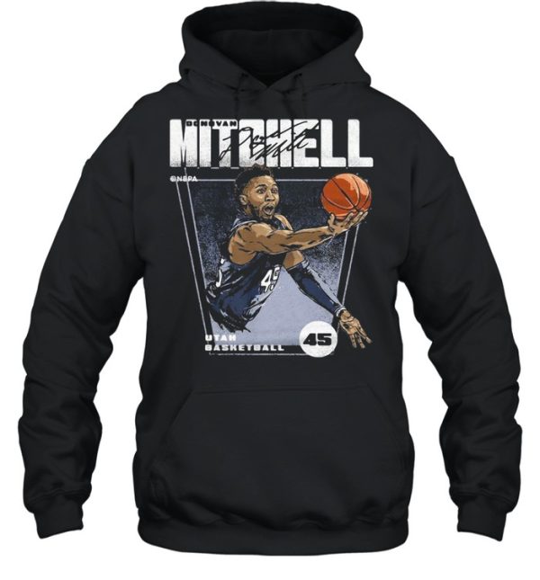 Dong Van Mitchell Utah Basketball shirt