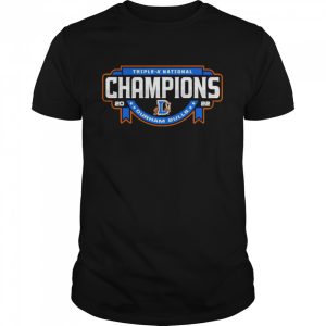 Durham Bulls 2022 Triple-A National Champion shirt