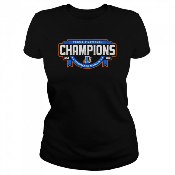 Durham Bulls 2022 Triple-A National Champion shirt