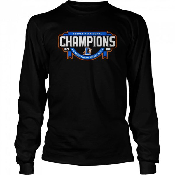 Durham Bulls 2022 Triple-A National Champion shirt