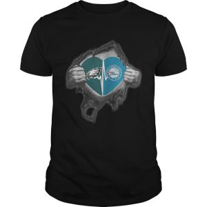 Eagles 76Ers Its in my heart inside me shirt