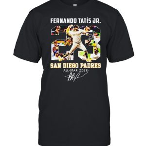 Fernando Tatis Jr. #23 San Diego Padres all star 2021 shirt