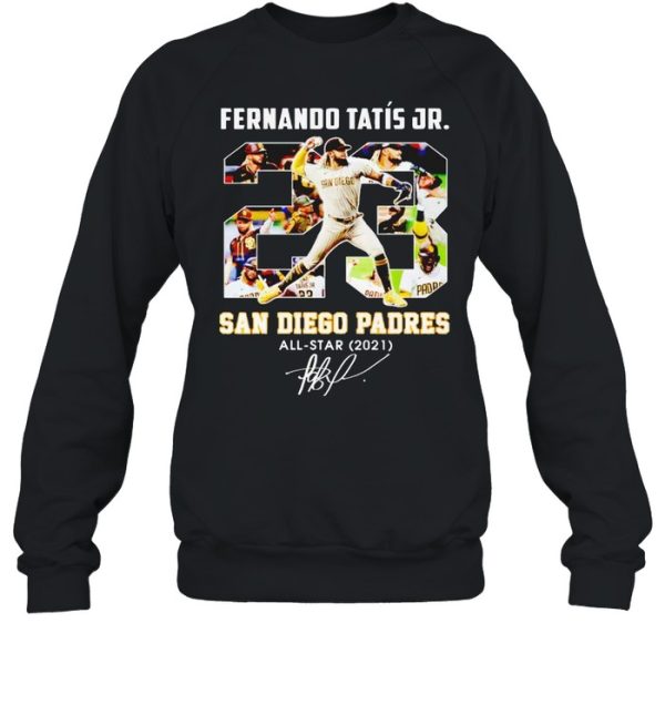 Fernando Tatis Jr. #23 San Diego Padres all star 2021 shirt