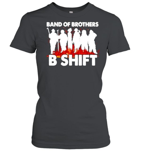 Firefighter Band of Brothers B shift shirt