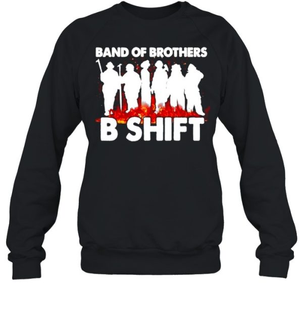 Firefighter Band of Brothers B shift shirt