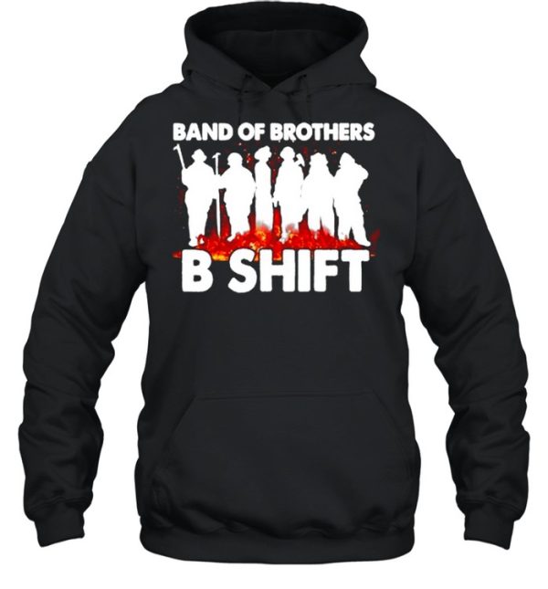 Firefighter Band of Brothers B shift shirt