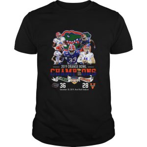 Florida Gators 2019 Orange Bowl Champions Florida VS Virginia shirt