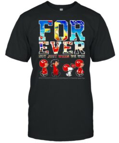Forever Not Just When We Win Snoopy Vs Friends Tampa Bay Buccaneers Shirt 1