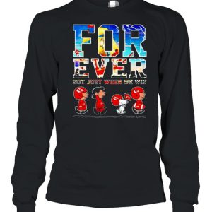 Forever Not Just When We Win Snoopy Vs Friends Tampa Bay Buccaneers Shirt 3