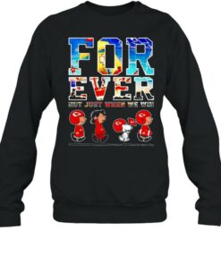 Forever Not Just When We Win Snoopy Vs Friends Tampa Bay Buccaneers Shirt 4