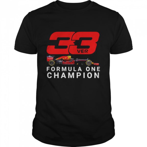 Formula One Champion Max Verstappen 33 Shirt