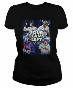 Four team Left World Series 2022 MLb shirt 2