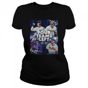 Four team Left World Series 2022 MLb shirt