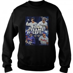 Four team Left World Series 2022 MLb shirt 4