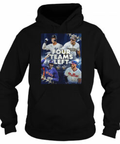 Four team Left World Series 2022 MLb shirt 5