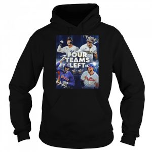 Four team Left World Series 2022 MLb shirt 5