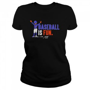 Frankie Lindor Baseball Is Fun signature shirt