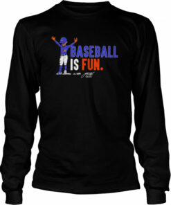 Frankie Lindor Baseball Is Fun signature shirt 2 Frankie Lindor Baseball Is Fun signature shirt 3