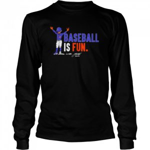 Frankie Lindor Baseball Is Fun signature shirt 3