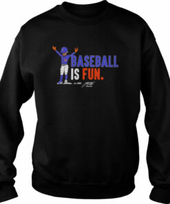 Frankie Lindor Baseball Is Fun signature shirt 3 Frankie Lindor Baseball Is Fun signature shirt 4