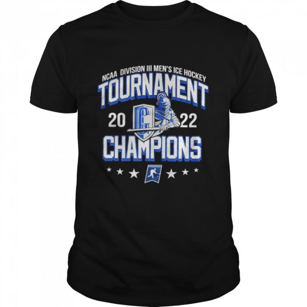 Geneseo Knights 2022 NCAA DIII Men’s Ice Hockey Champions shirt