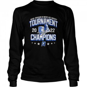 Geneseo Knights 2022 NCAA DIII Men's Ice Hockey Champions shirt 3