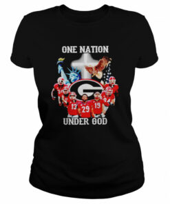 Georgia Bulldogs one nation under God shirt 2