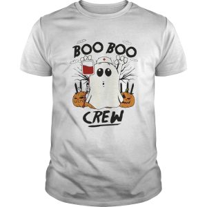 Ghost Pumpkins Nurse Boo Boo Crew Halloween shirt