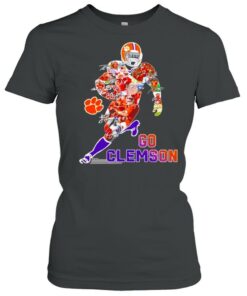 Go Clemson Tigers football college signatures shirt 1 Go Clemson Tigers football college signatures shirt 2