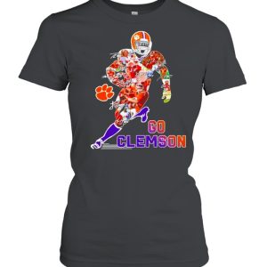 Go Clemson Tigers football college signatures shirt